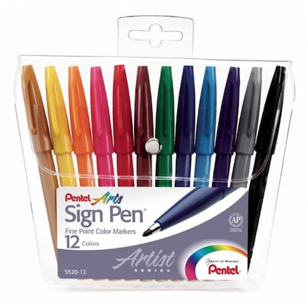 Alvin Alvin&Co Sign Pen, 12PK S520-12
